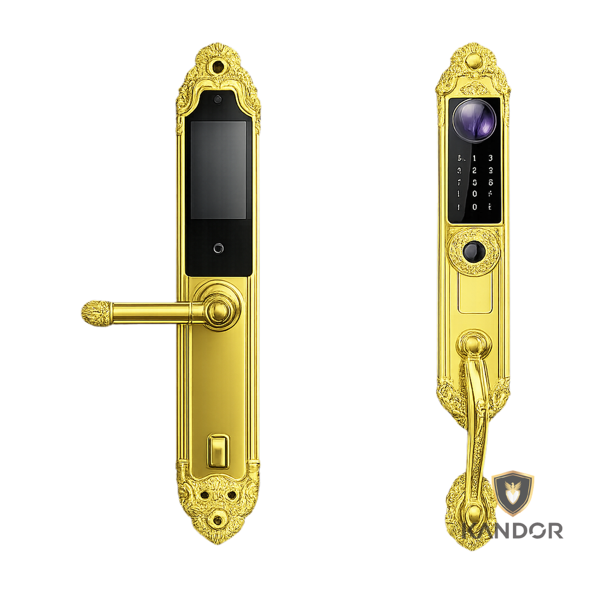 Khóa Vân Tay Tân Cổ Điển Hoàng Gia Kandor F2
